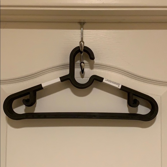 Set of 20 individual IKEA hangers plastic black SPRING CLEAN - Picture 2 of 16